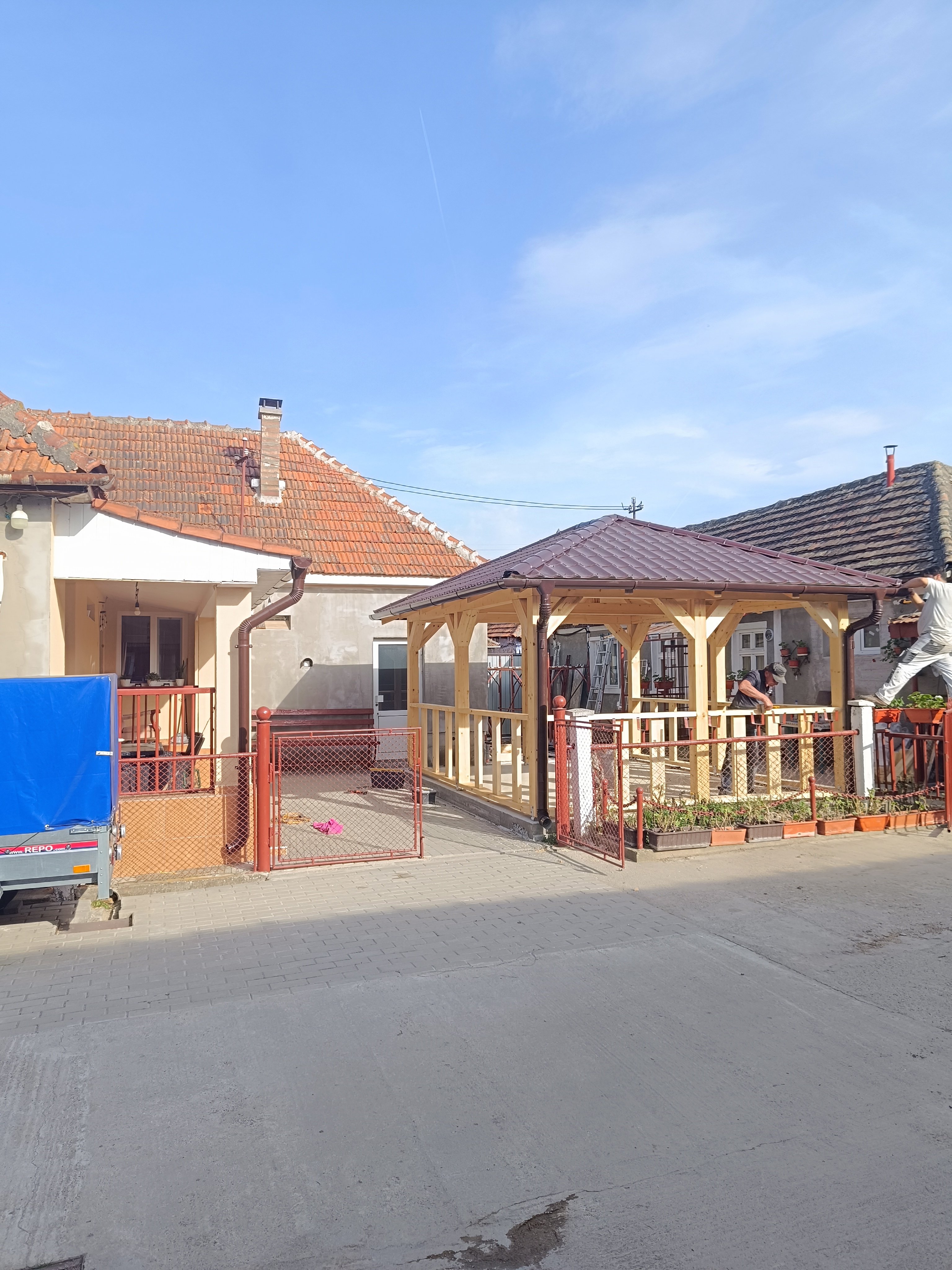 Terasă lemn finisată Oradea